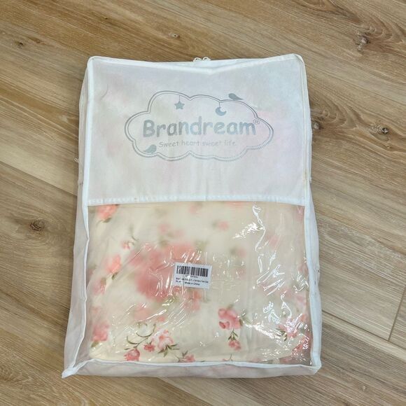 BRANDREAM Shabby Floral 4 Piece Twin Size Sheet Set - Picture 1 of 7